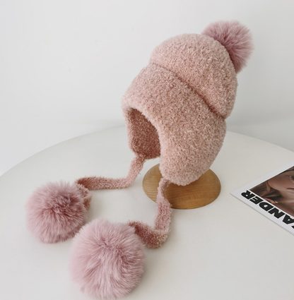 Cute Campus Zaihuile Thermal Knitting Woolen Cap